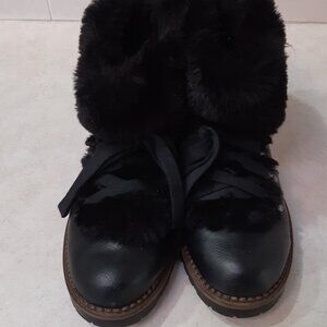 Esprit Women's Winter boots with faux fur Size 9.5M